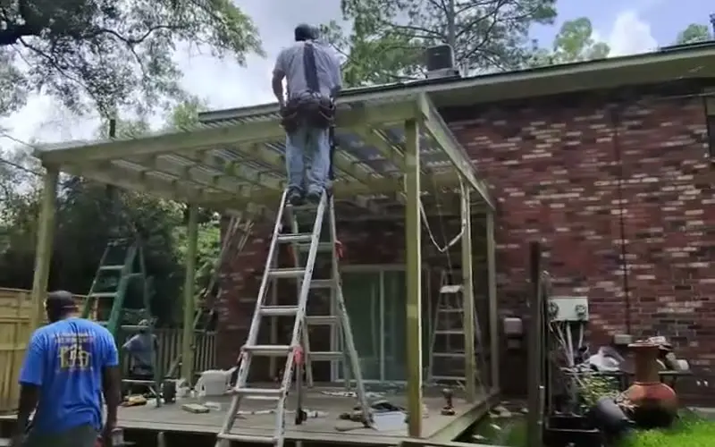Global Finishes crew: carpentry work