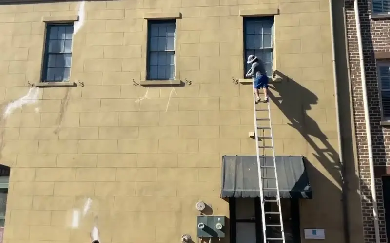Global Finishes crew: commercial work in Savannah, GA