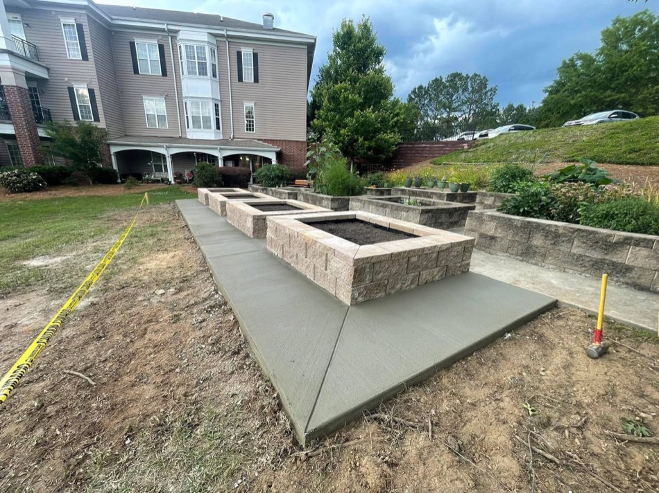 10 / Slab pour · Green building