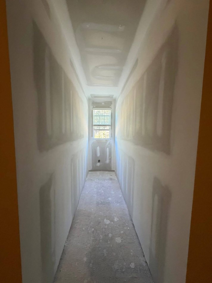 08 / Hallway · Tape lines