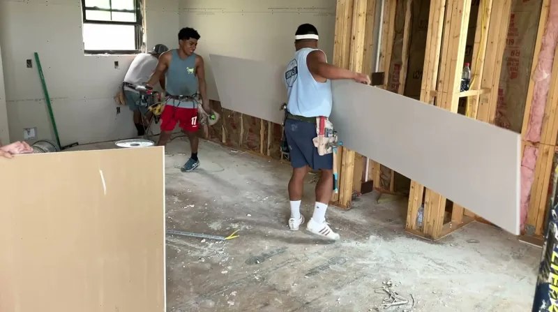 Drywall — Global Finishes job photo
